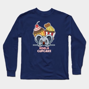 Koala cupcakes Long Sleeve T-Shirt